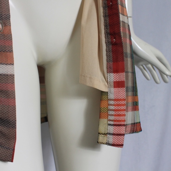 Plaid Dress with Frills - Picture 5 of 5